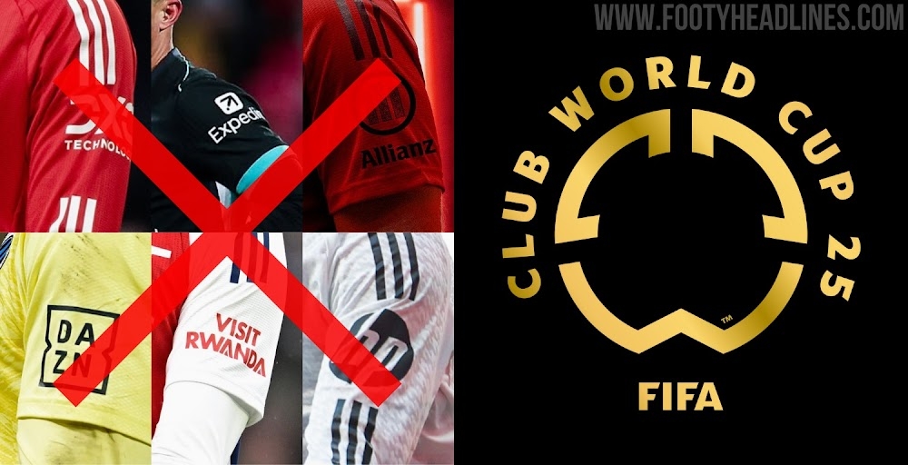  FIFA不允許世俱杯球隊有袖標(biāo)贊助，需貼上世俱杯徽標(biāo)