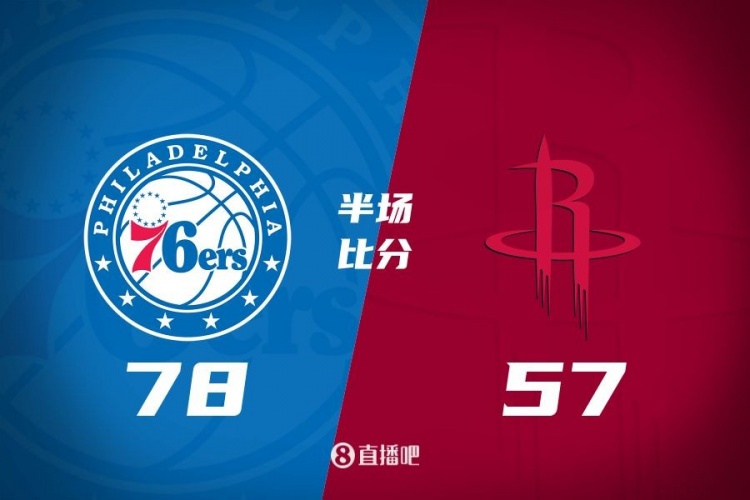  殘陣76人4人上雙半場(chǎng)領(lǐng)先火箭21分！伊森18分 杰倫-格林11中2